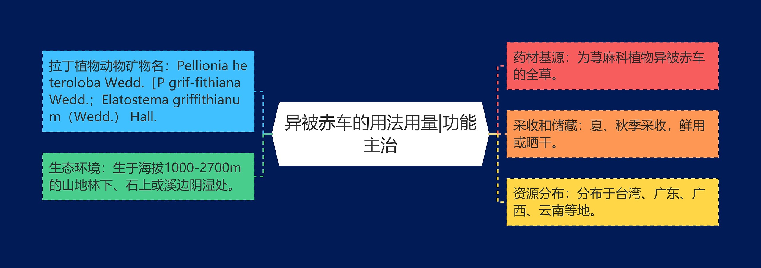 异被赤车的用法用量|功能主治 异被赤车的用法用量|功能主治