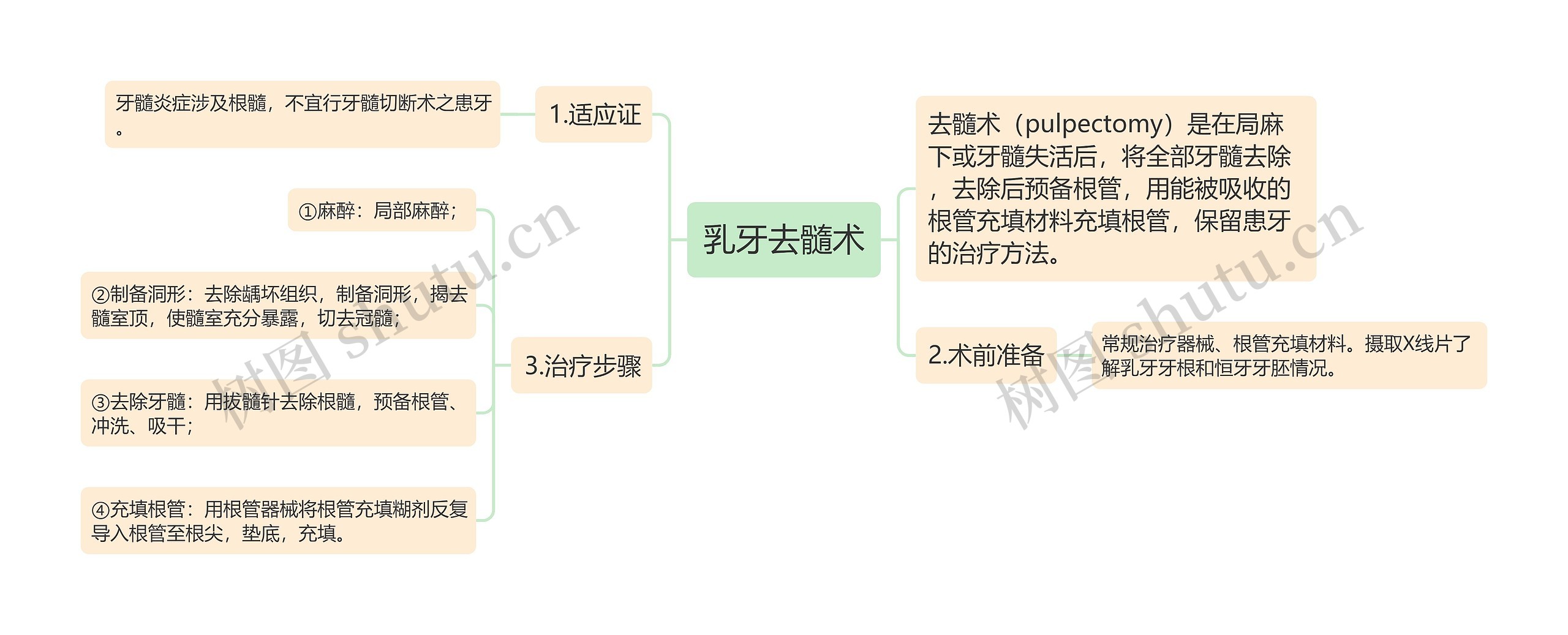 乳牙去髓术 乳牙去髓术