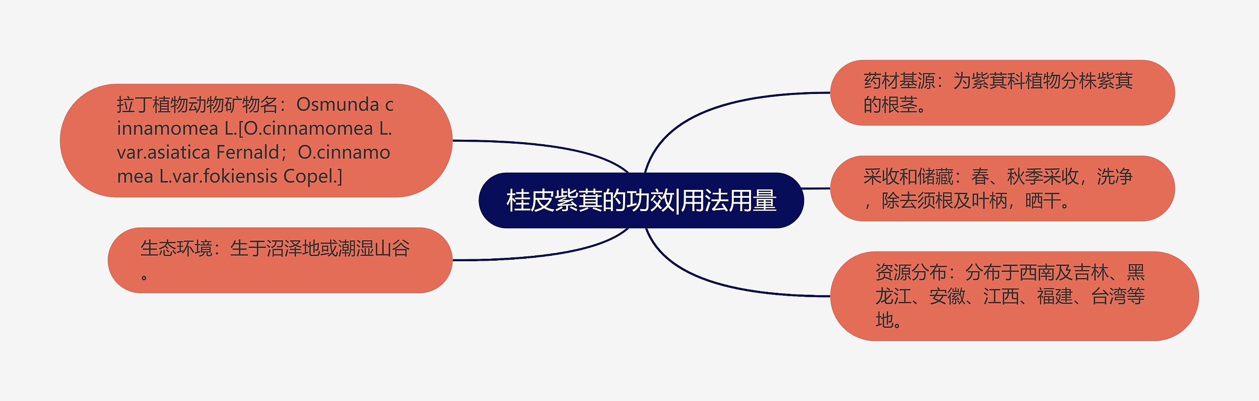 桂皮紫萁的功效|用法用量 桂皮紫萁的功效|用法用量