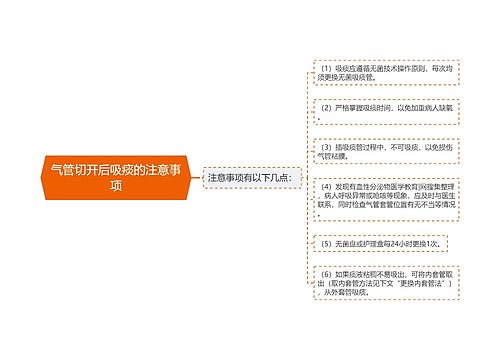 气管切开后吸痰的注意事项