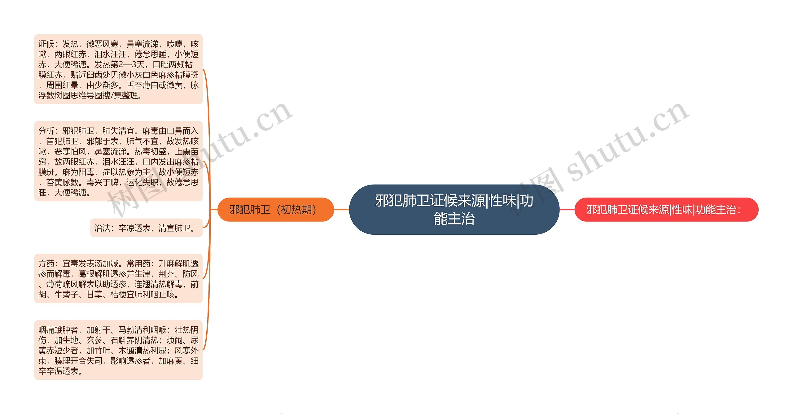 邪犯肺卫证候来源|性味|功能主治