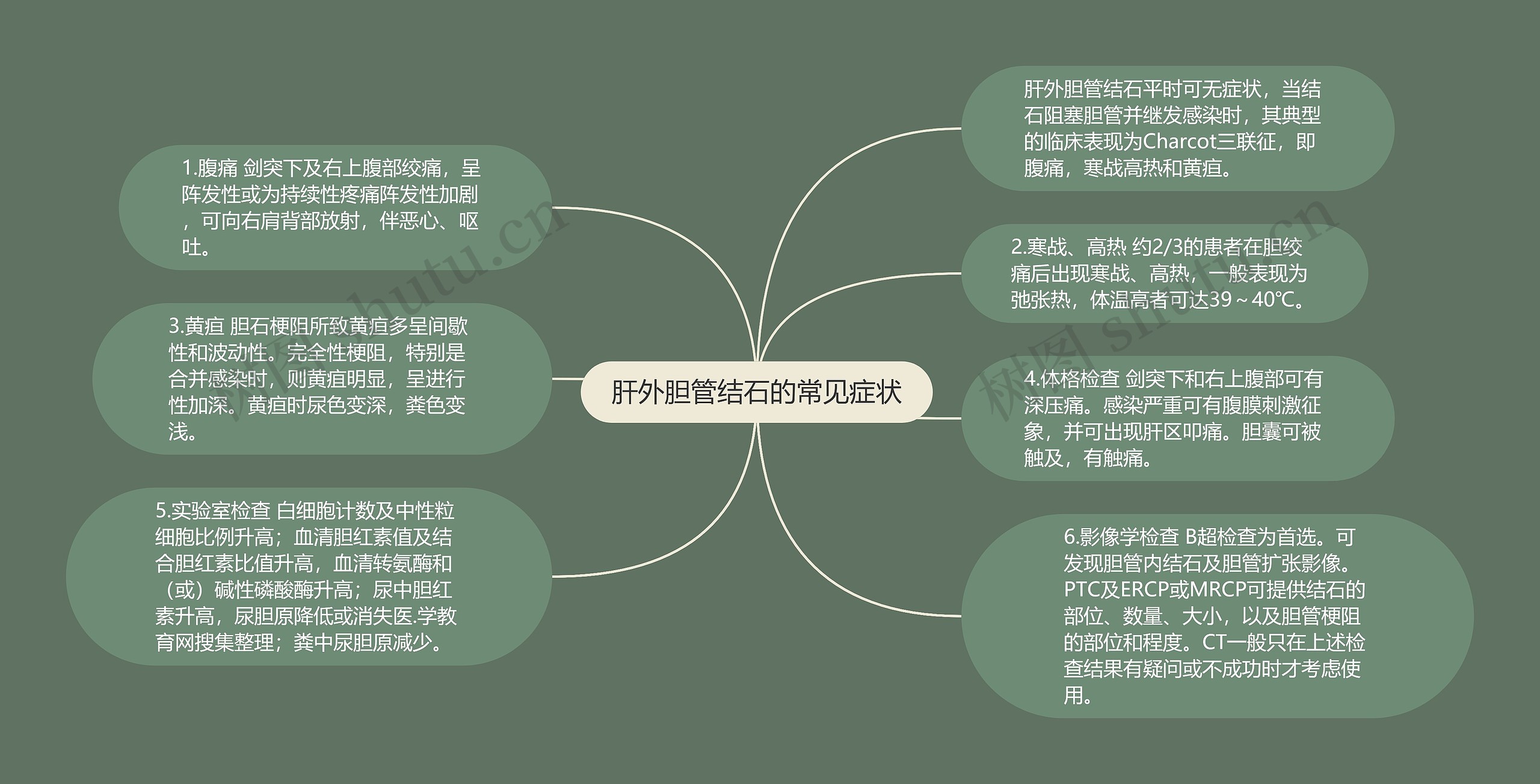肝外胆管结石的常见症状 肝外胆管结石的常见症状