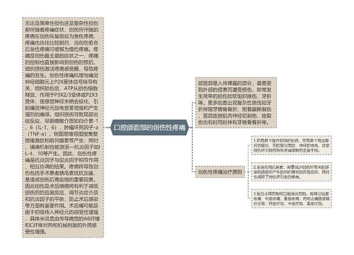 口腔颌面部的创伤性疼痛