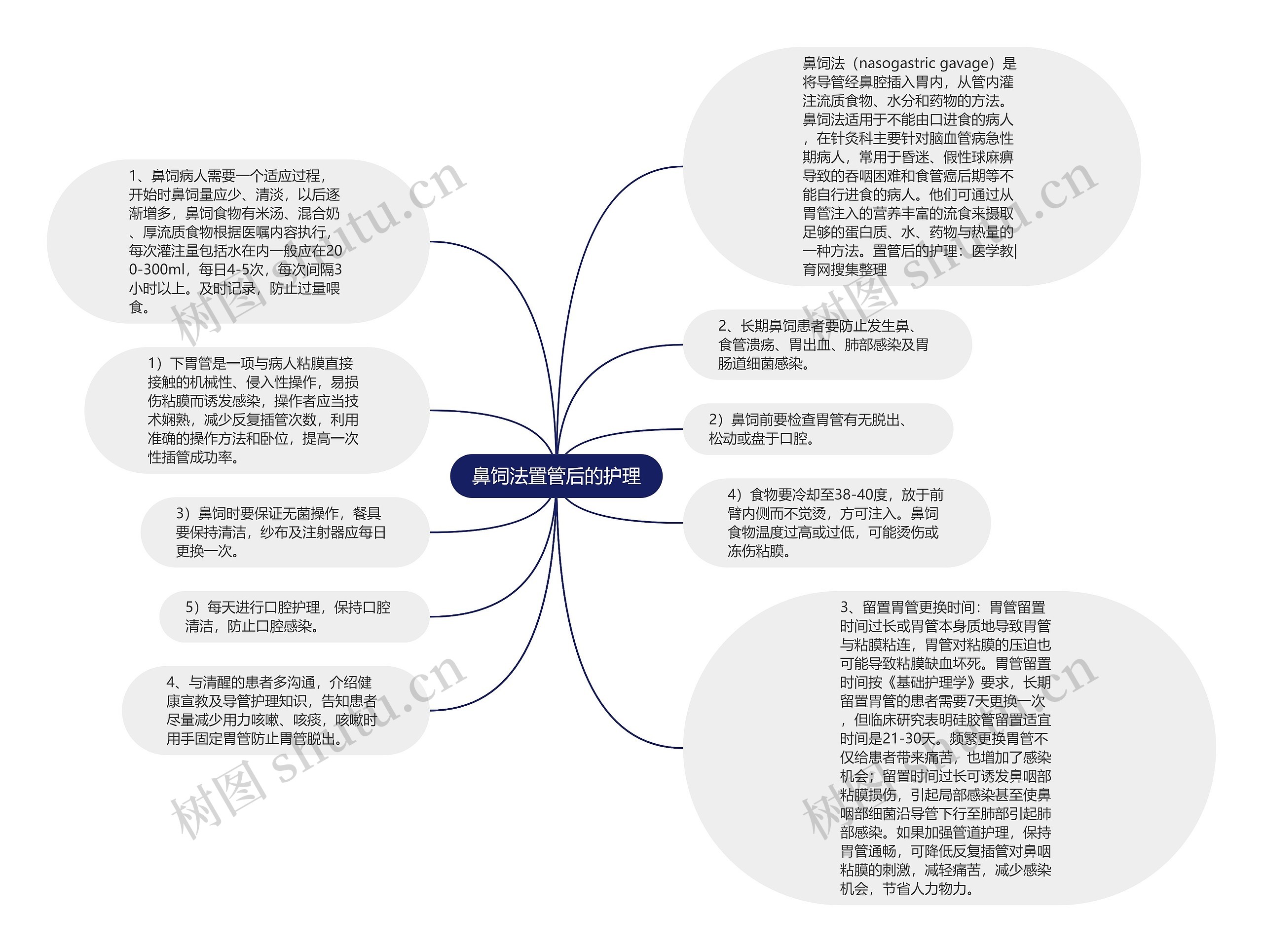 鼻饲法置管后的护理