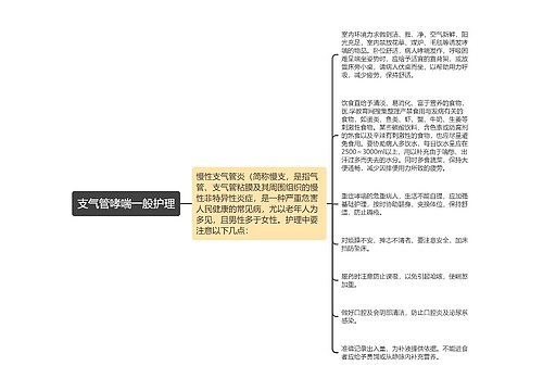 支气管哮喘一般护理