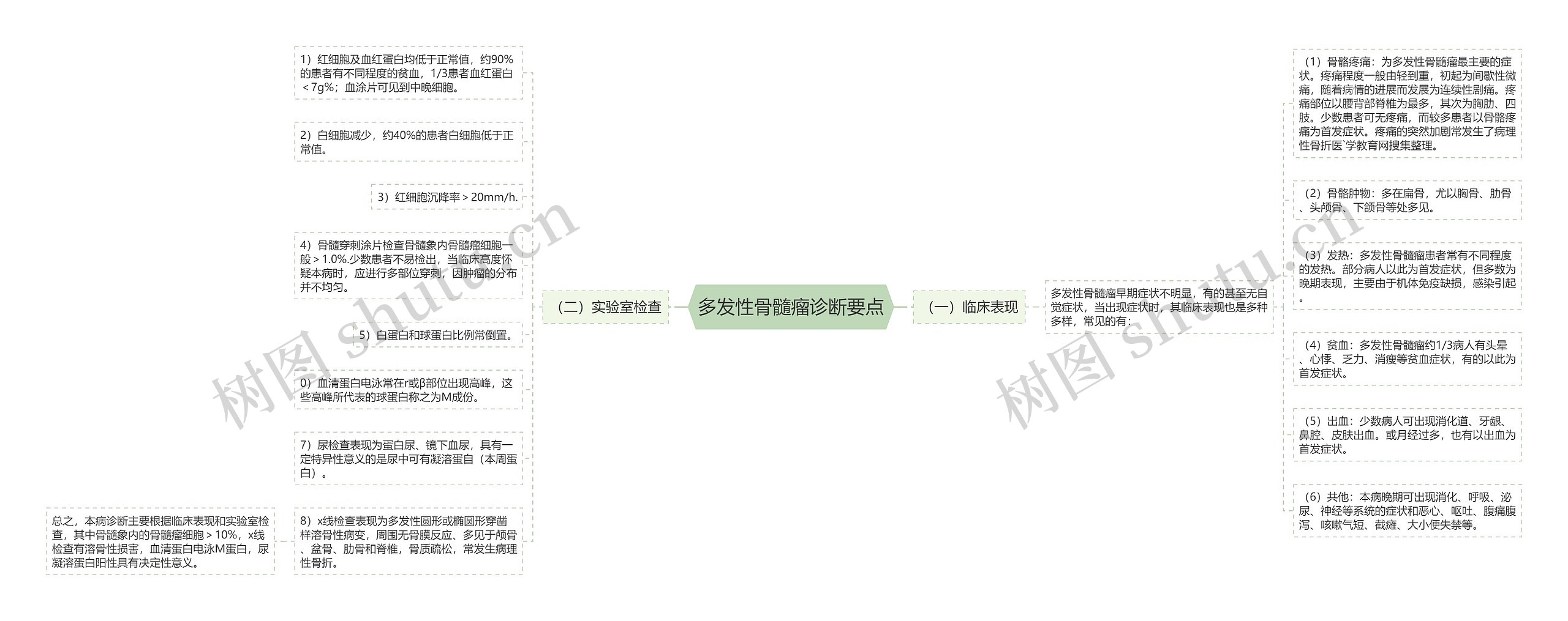 多发性骨髓瘤诊断要点