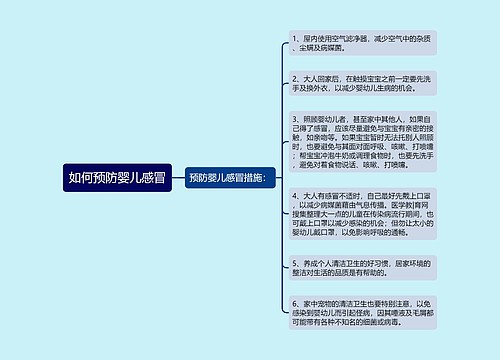 如何预防婴儿感冒