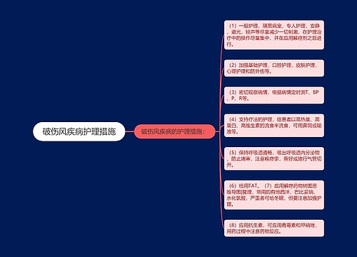 破伤风疾病护理措施