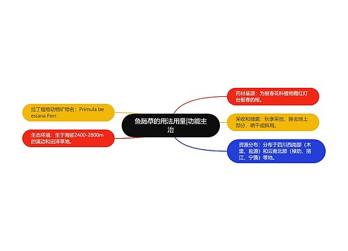 鱼肠草的用法用量|功能主治