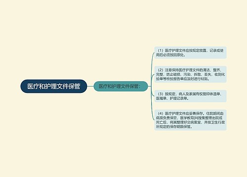 医疗和护理文件保管