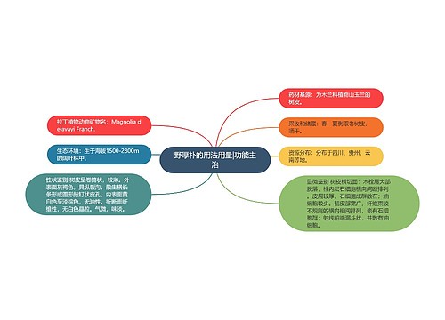 野厚朴的用法用量|功能主治