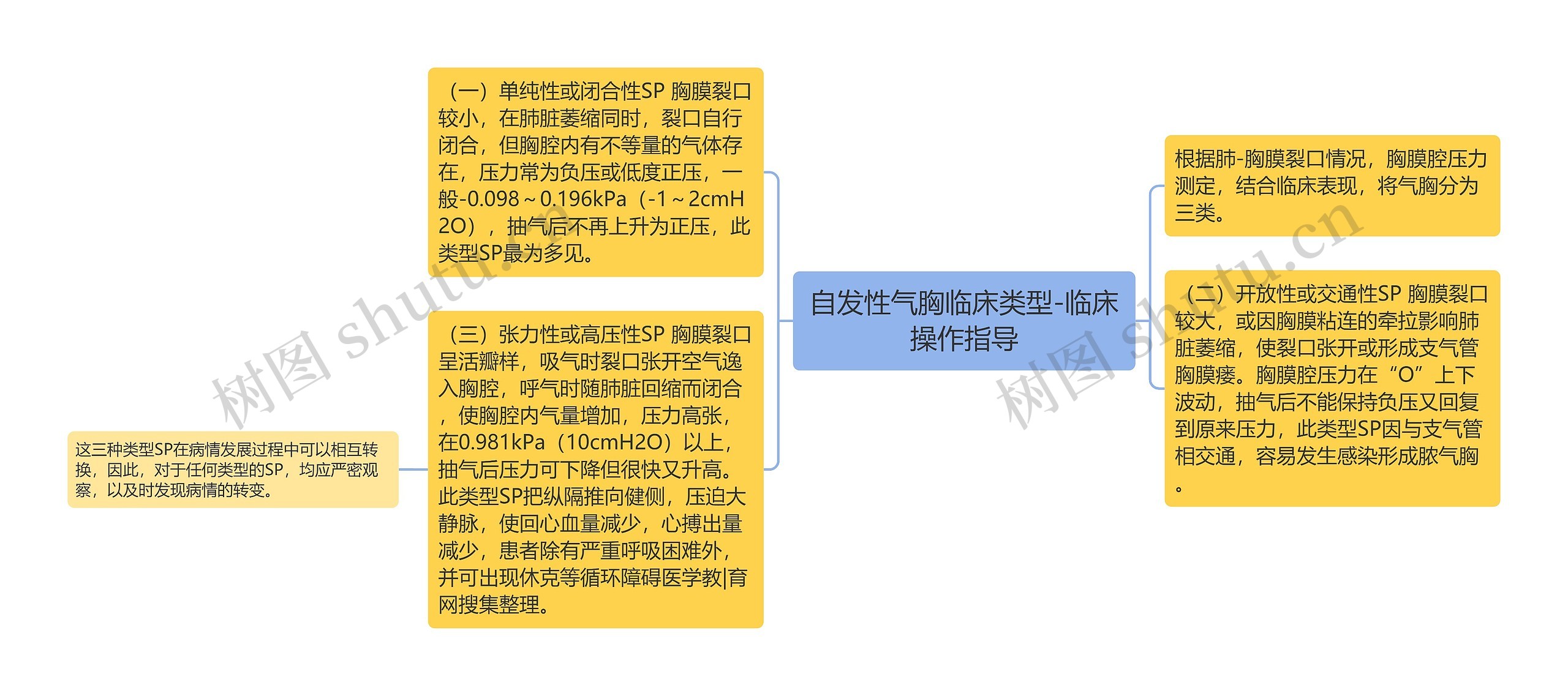 自发性气胸临床类型-临床操作指导 自发性气胸临床类型-临床操作指导