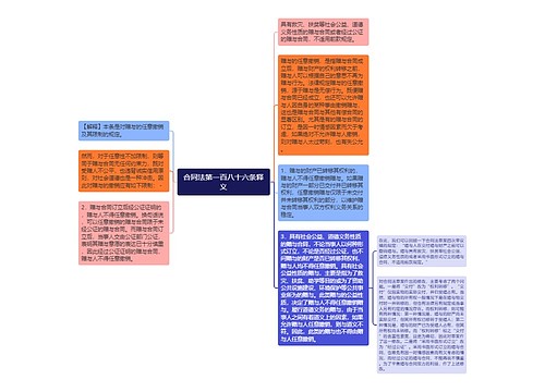 合同法第一百八十六条释义