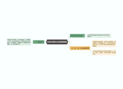 反射性呕吐的病理原因