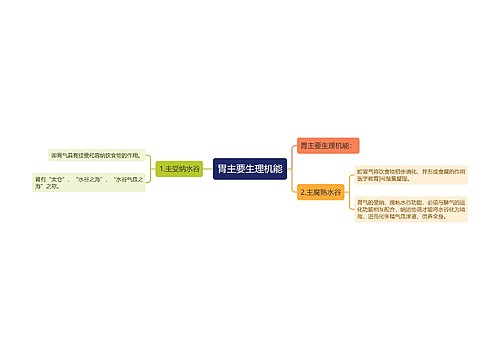 胃主要生理机能