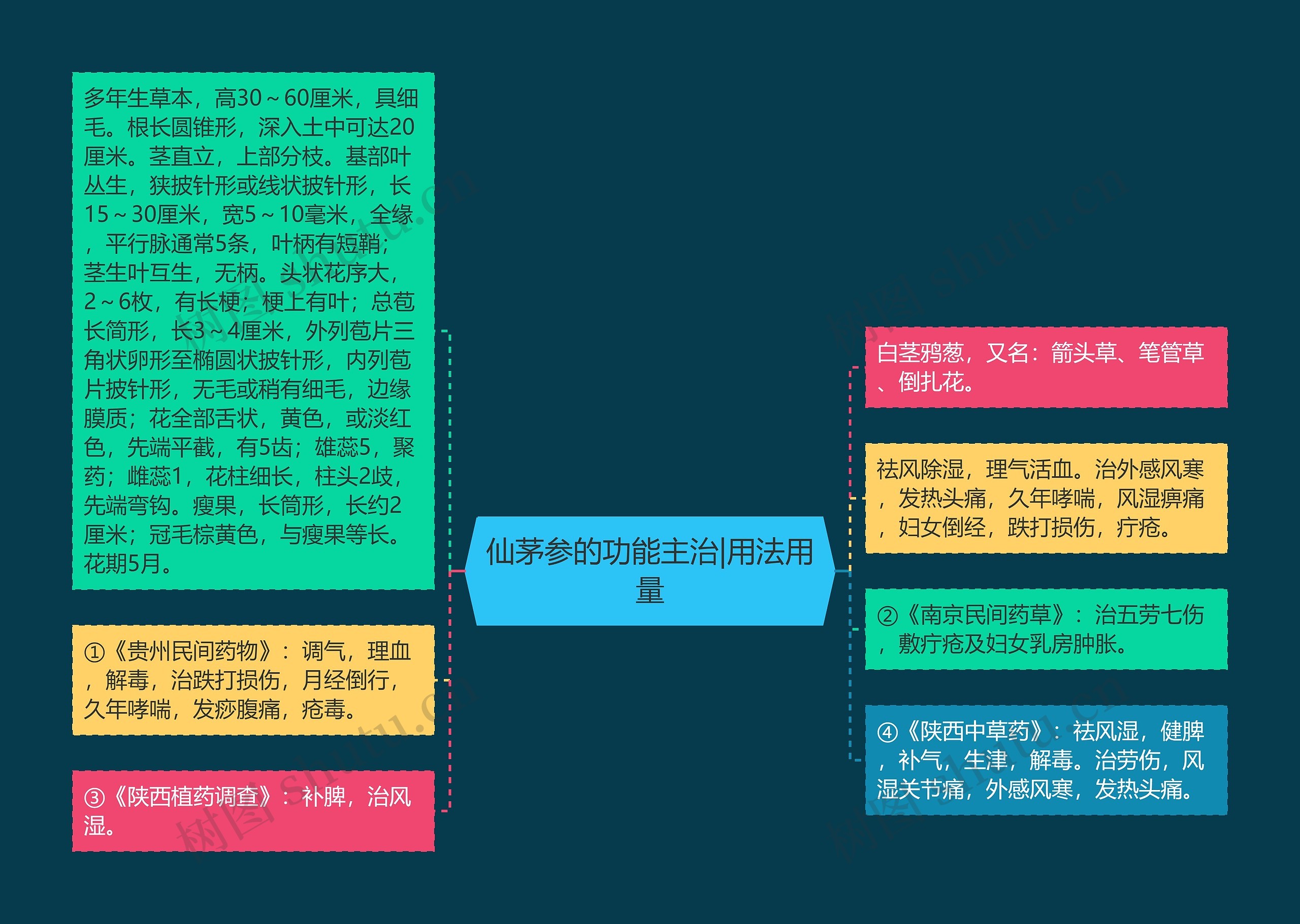 仙茅参的功能主治|用法用量