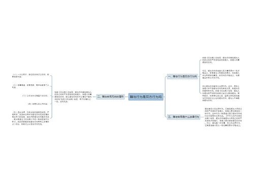 赠与行为是双方行为吗