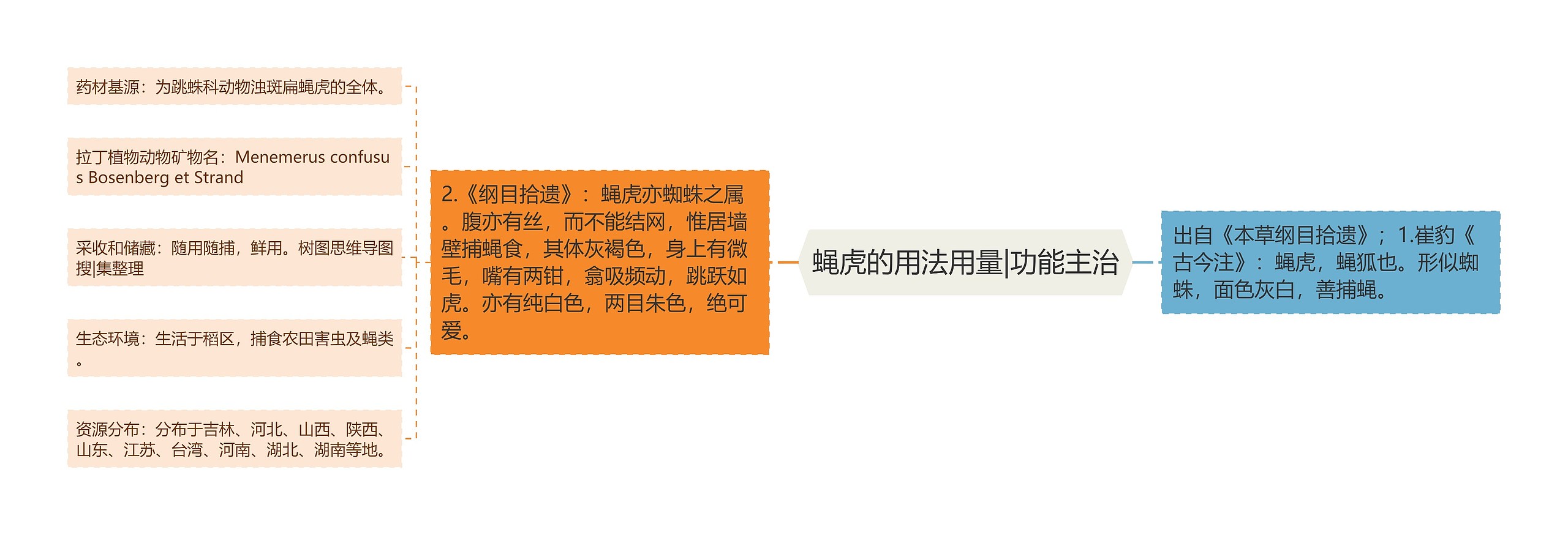 蝇虎的用法用量|功能主治 蝇虎的用法用量|功能主治