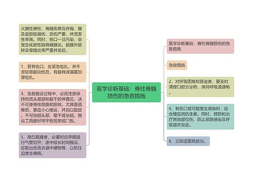 医学诊断基础：脊柱脊髓损伤的急救措施