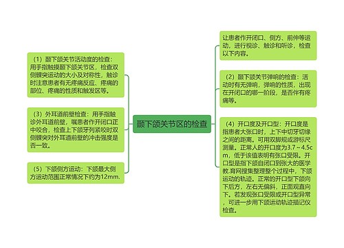 颞下颌关节区的检查