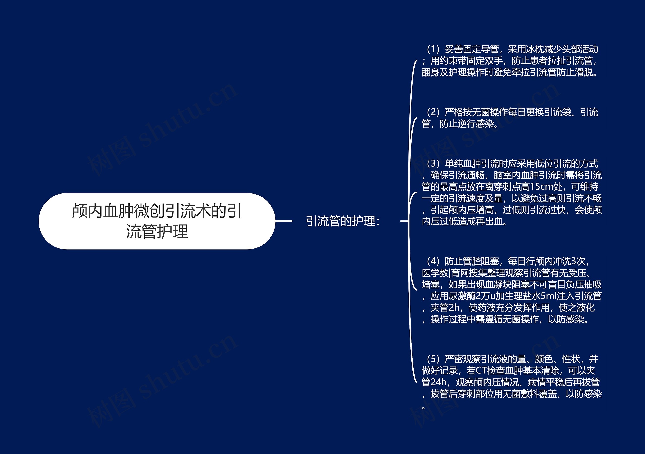 颅内血肿微创引流术的引流管护理 颅内血肿微创引流术的引流管护理