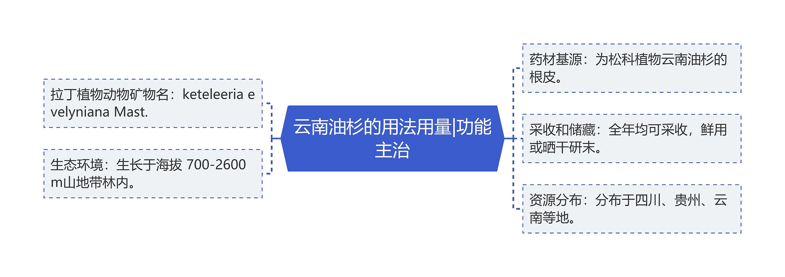 云南油杉的用法用量|功能主治 云南油杉的用法用量|功能主治