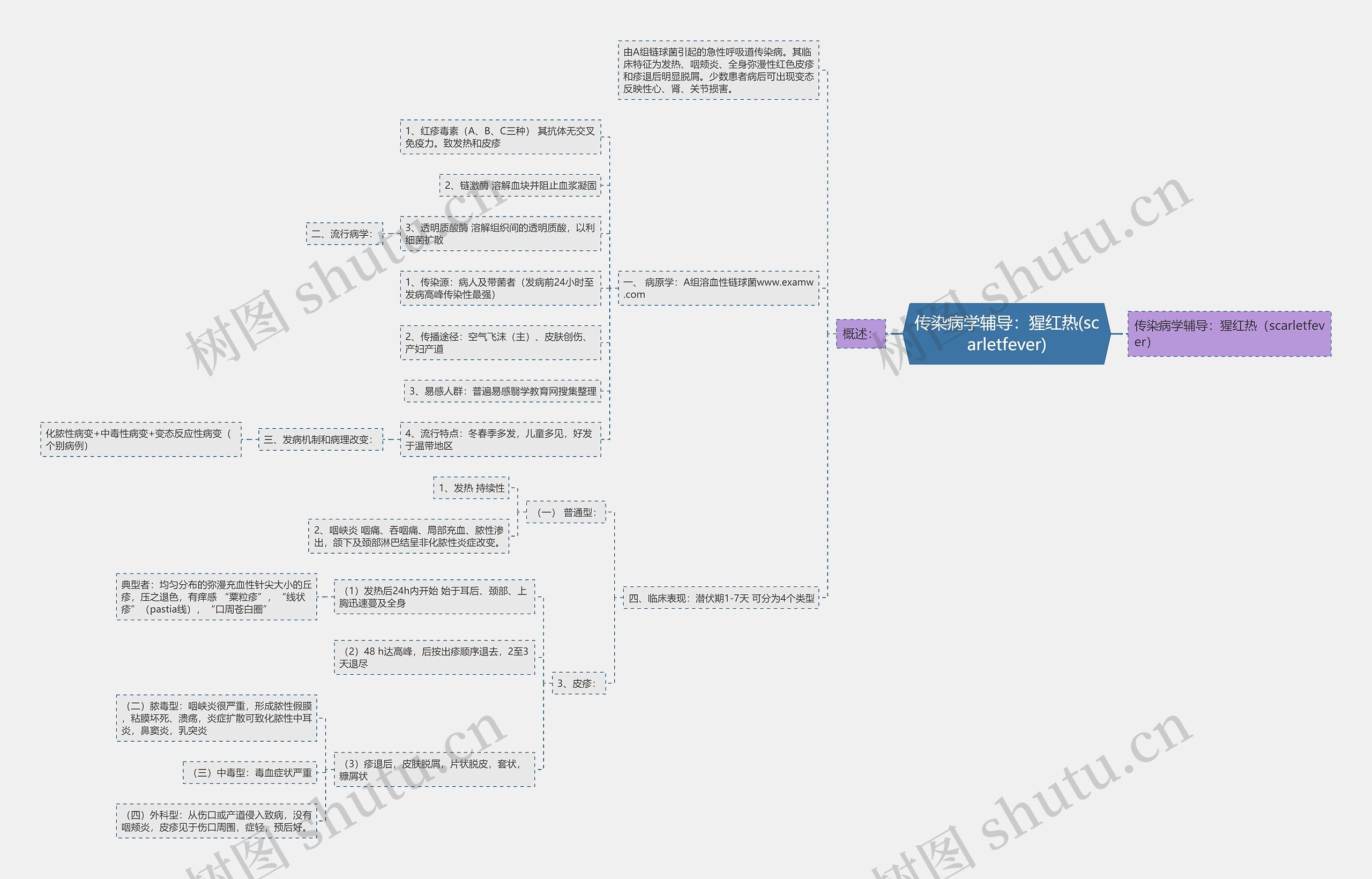 传染病学辅导:猩红热(scarletfever) 传染病学辅导:猩红热(scarletfever)