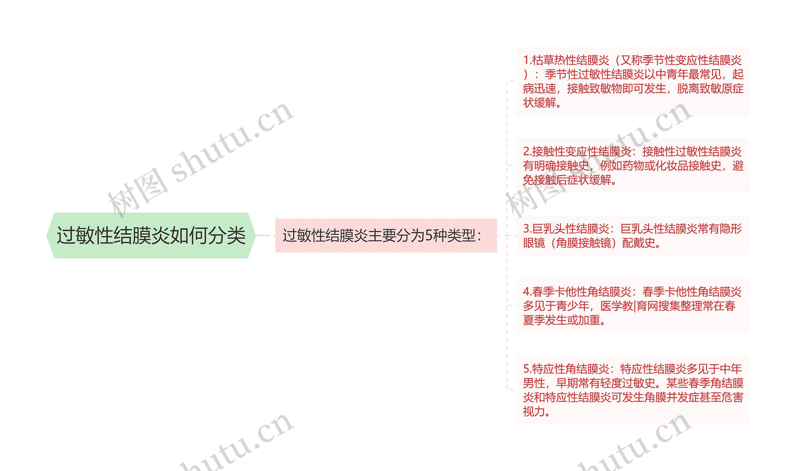 过敏性结膜炎如何分类