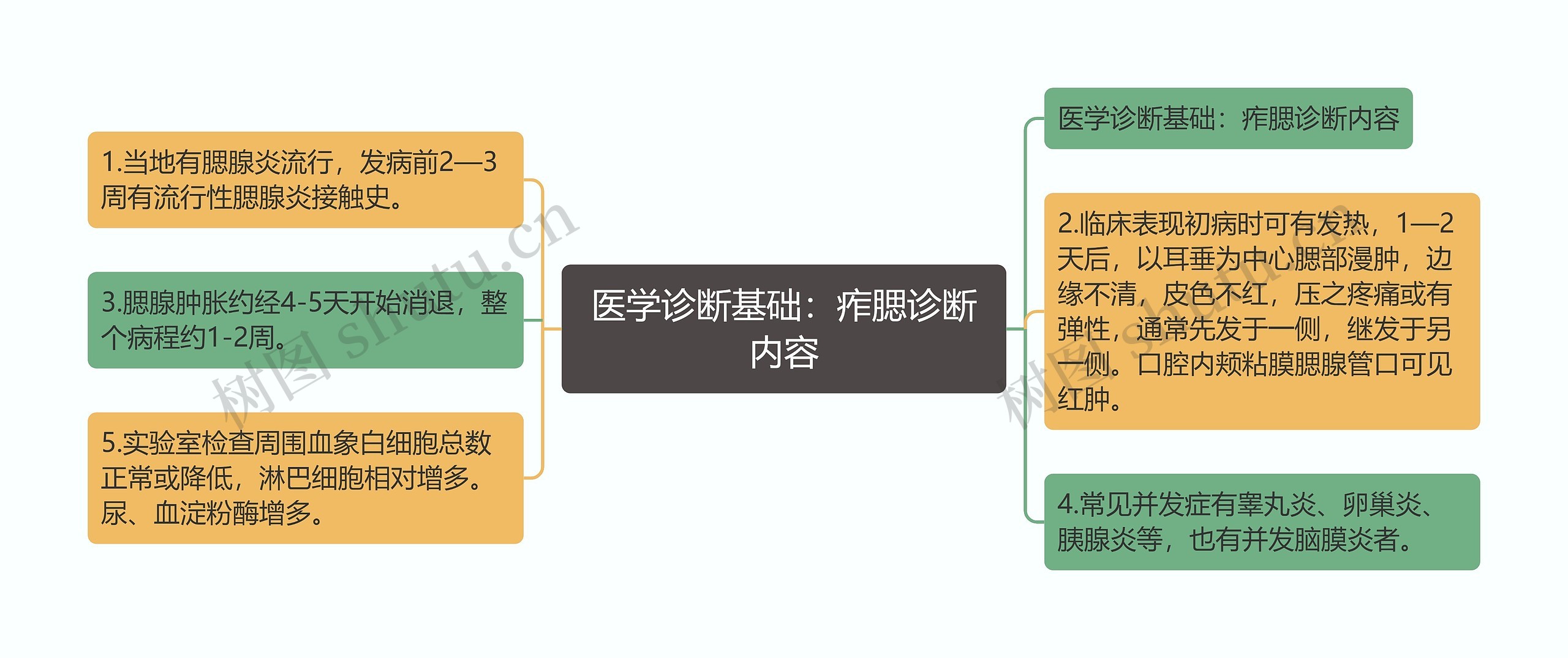 医学诊断基础：痄腮诊断内容