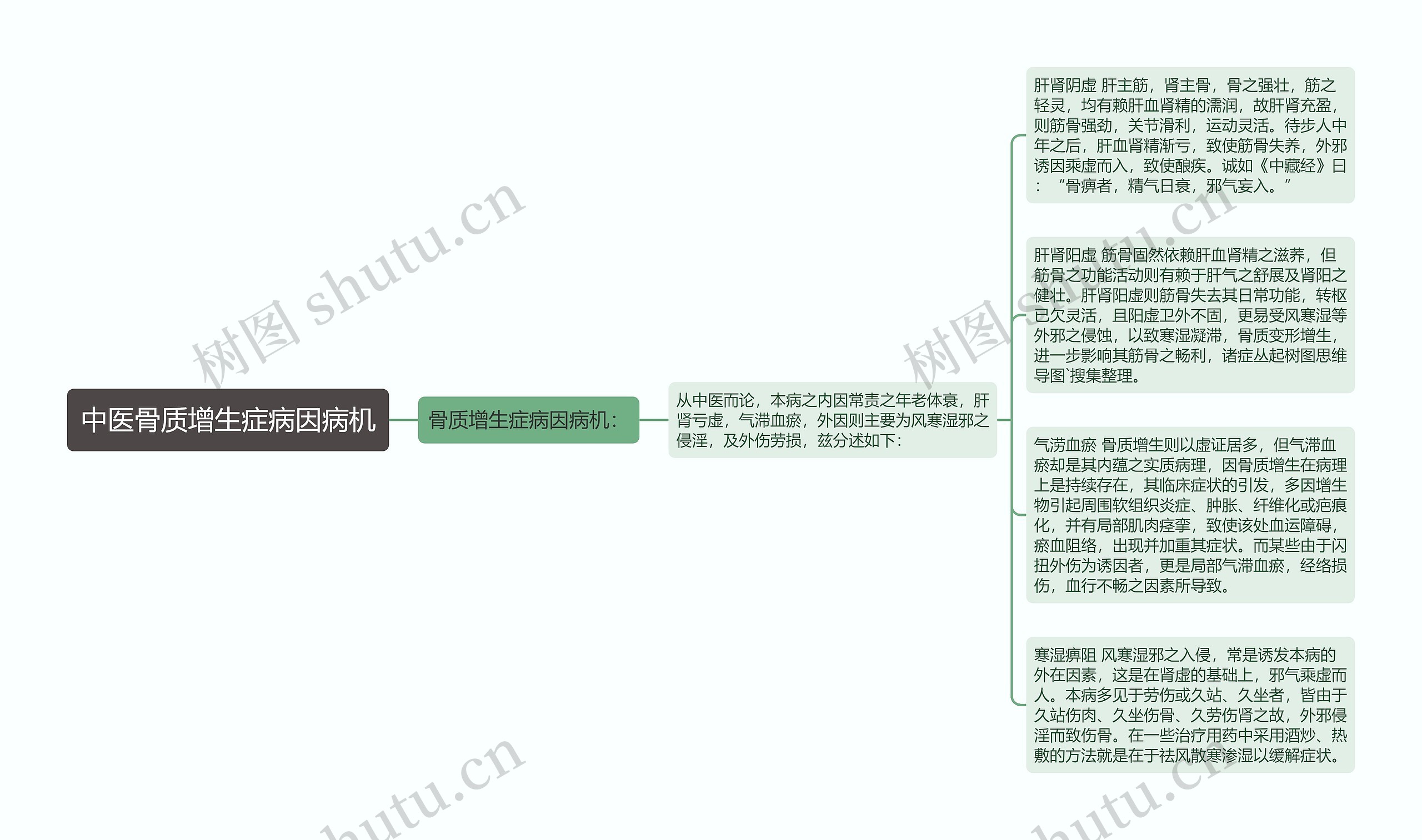 中医骨质增生症病因病机