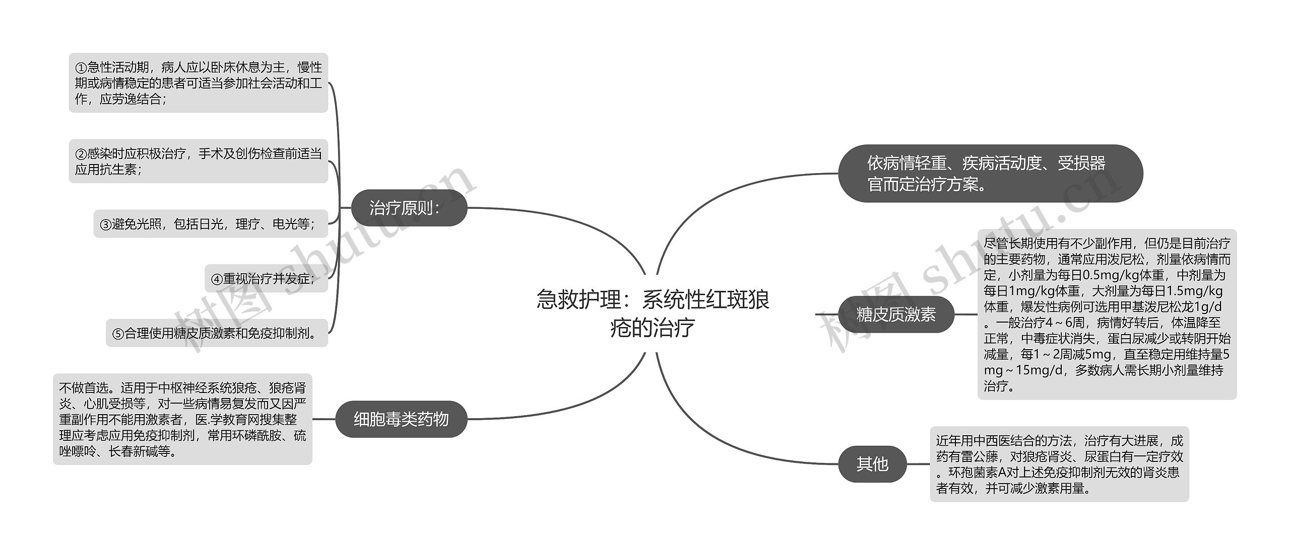 急救护理：系统性红斑狼疮的治疗