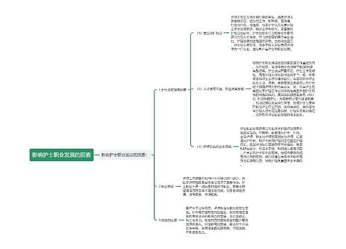 影响护士职业发展的因素