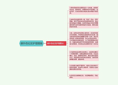 眼外伤社区护理措施