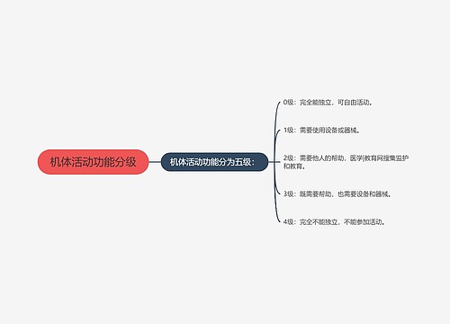 机体活动功能分级
