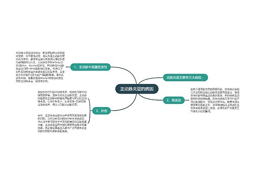 主动脉夹层的病因