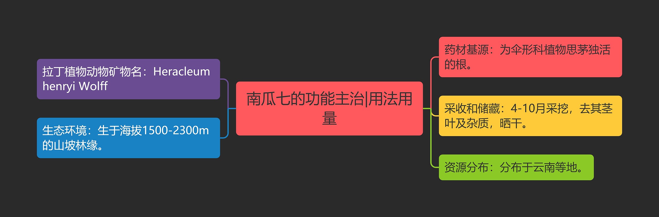 南瓜七的功能主治|用法用量 南瓜七的功能主治|用法用量
