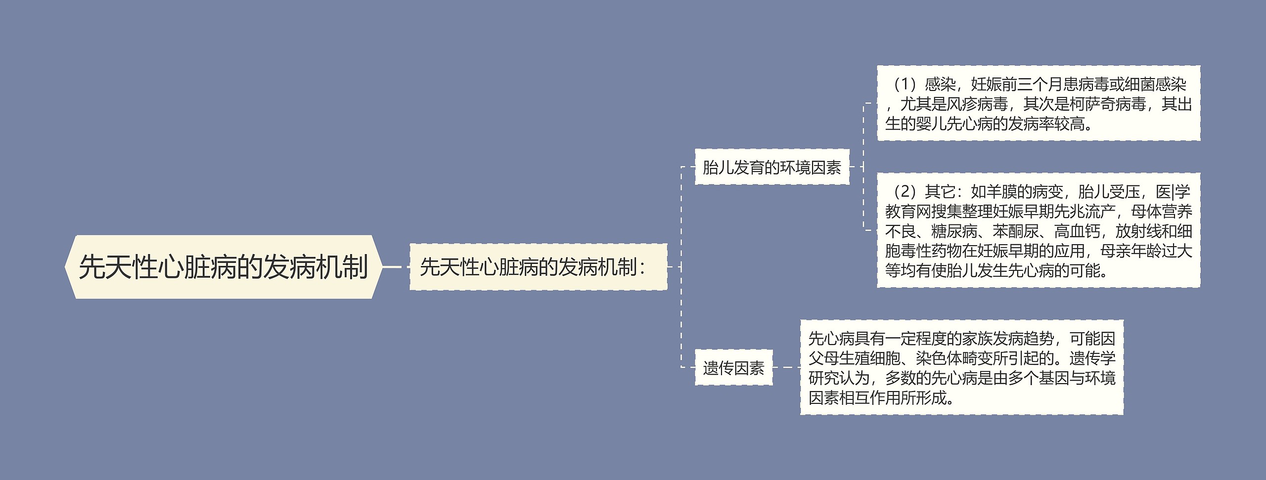 先天性心脏病的发病机制