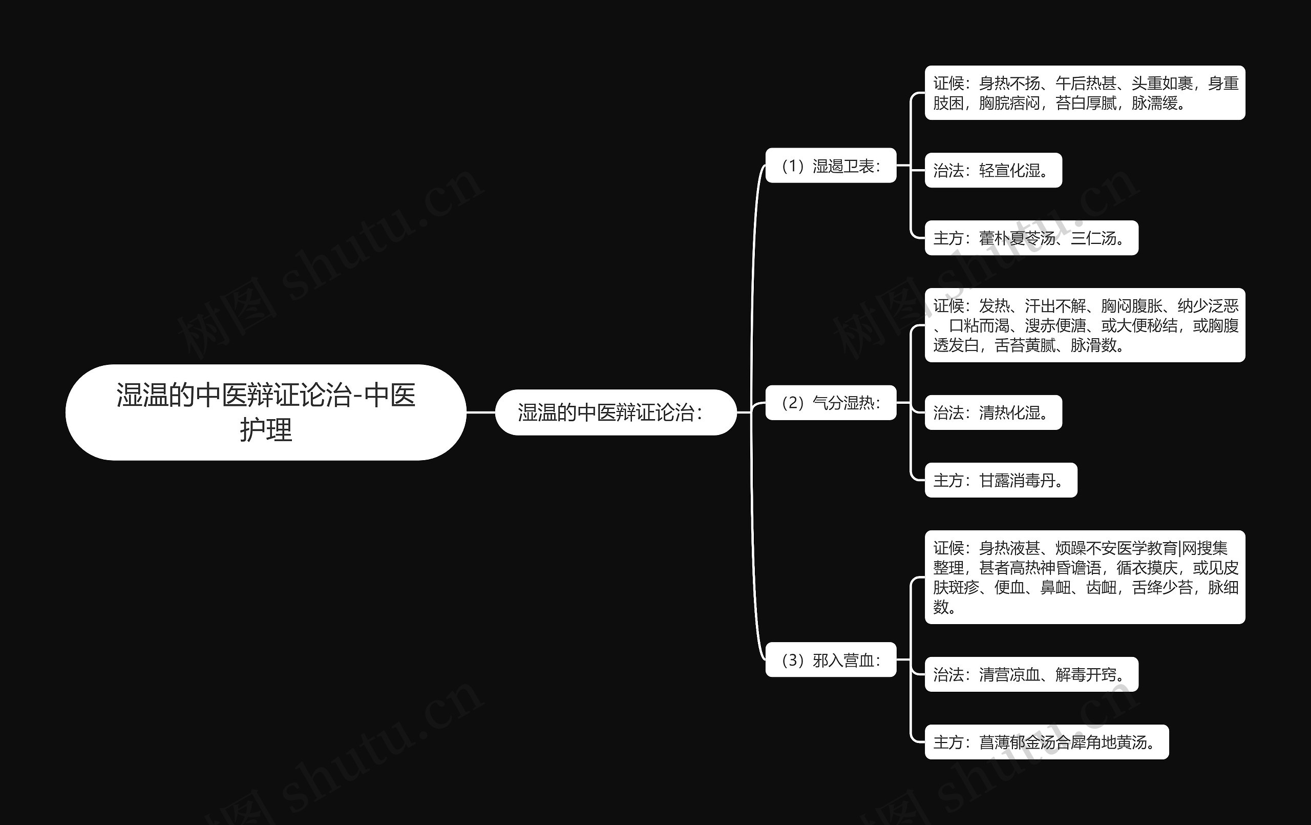 湿温的中医辩证论治-中医护理