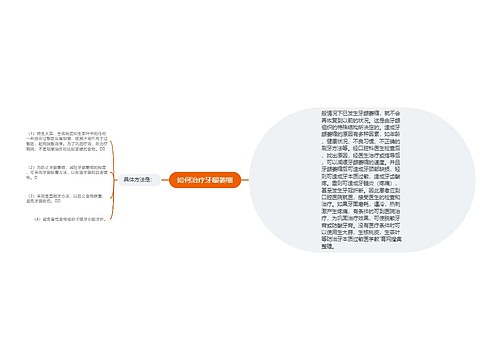 如何治疗牙龈萎缩