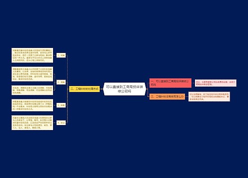 可以直接到工商局投诉装修公司吗