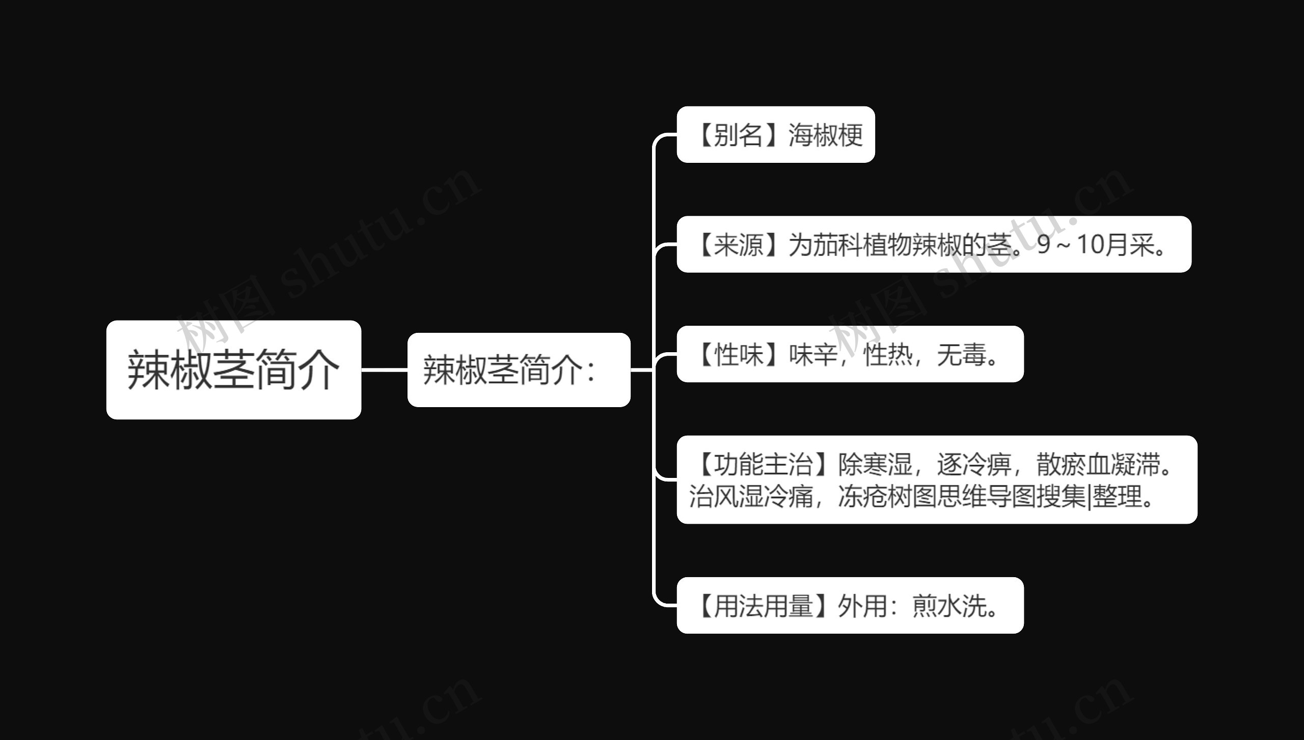 辣椒茎简介