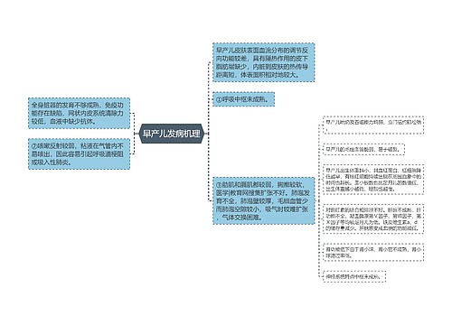 早产儿发病机理