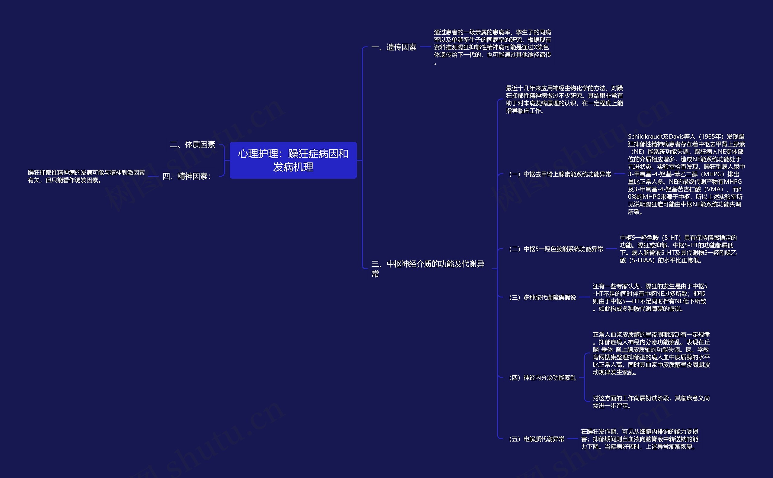 心理护理:躁狂症病因和发病机理 心理护理:躁狂症病因和发病机理