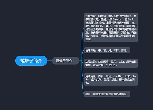 螳螂子简介