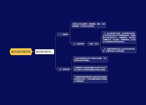 散光的护理评估