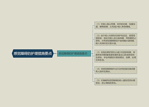 感觉障碍的护理措施要点