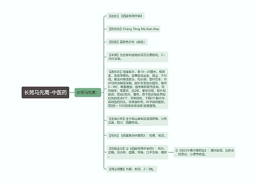 长筒马先蒿-中医药