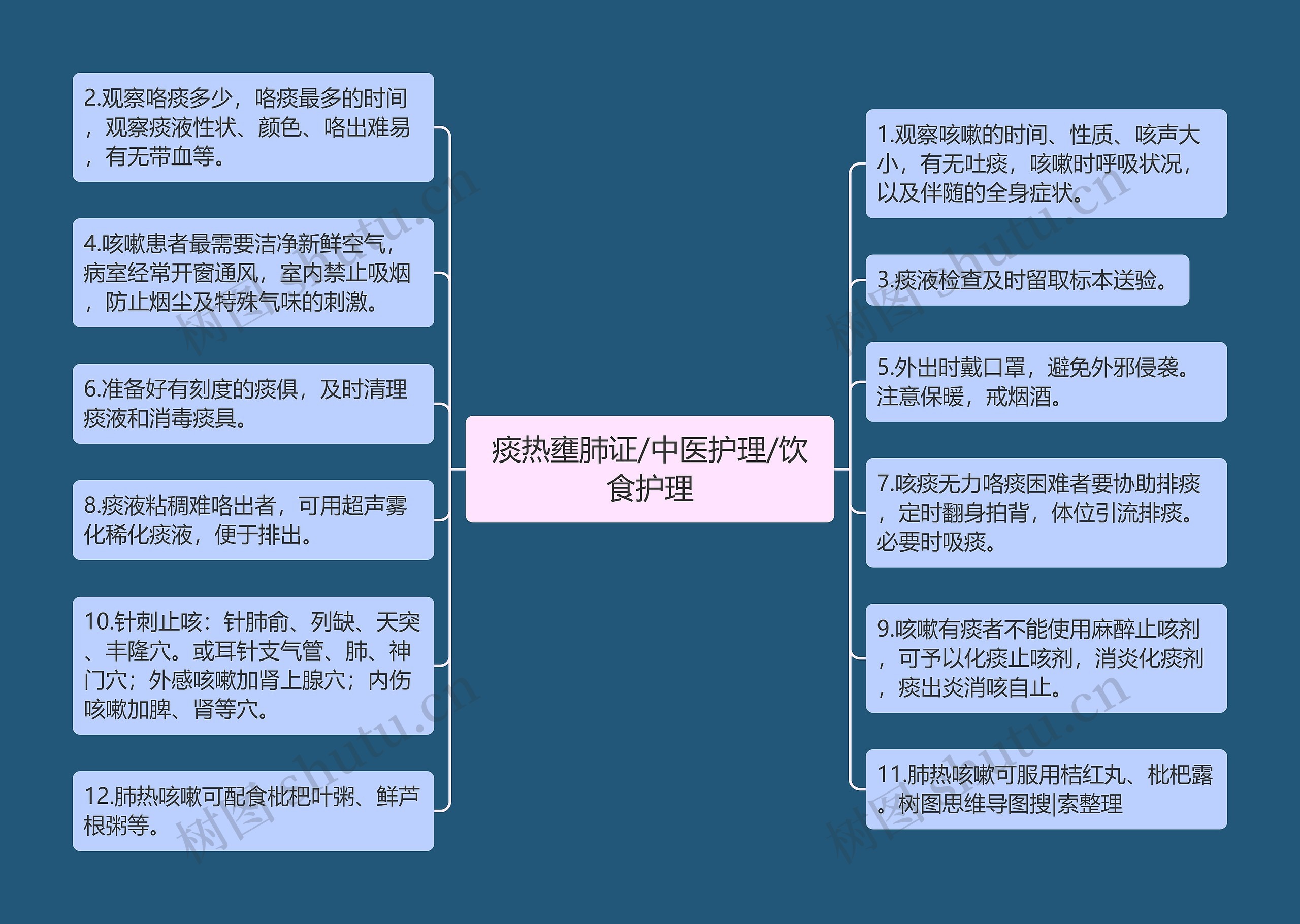 痰热壅肺证/中医护理/饮食护理