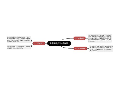 边缘性龈炎怎么治疗？