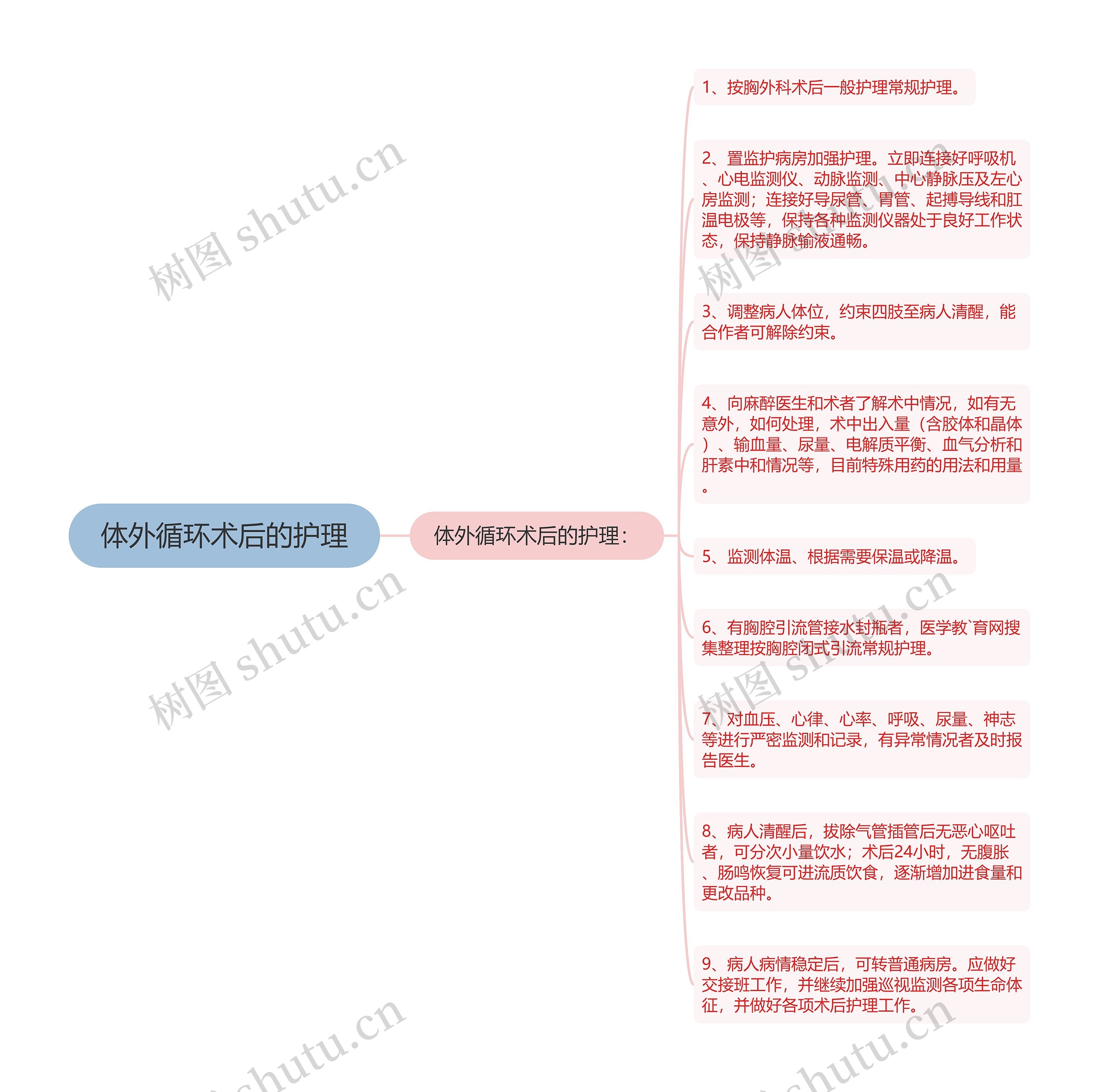 体外循环术后的护理 体外循环术后的护理